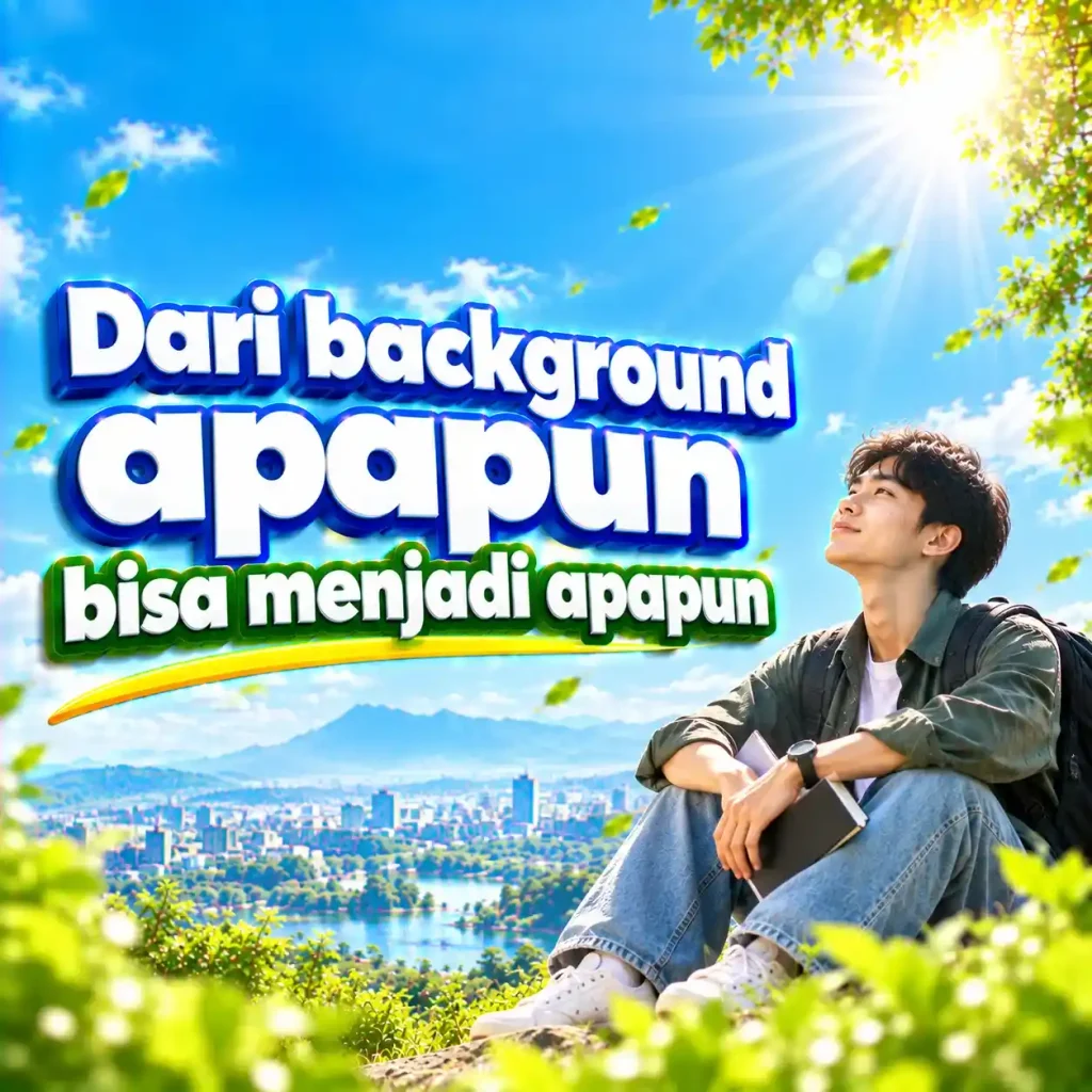 Dari Background Apa Pun Bisa Menjadi Apa Pun