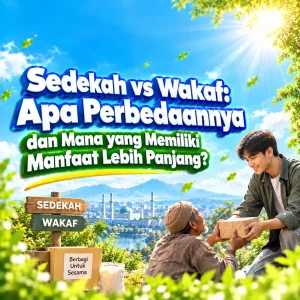 Sedekah vs Wakaf